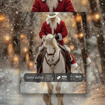 Santa Gallop Jigsaw Puzzle 1000 piezas